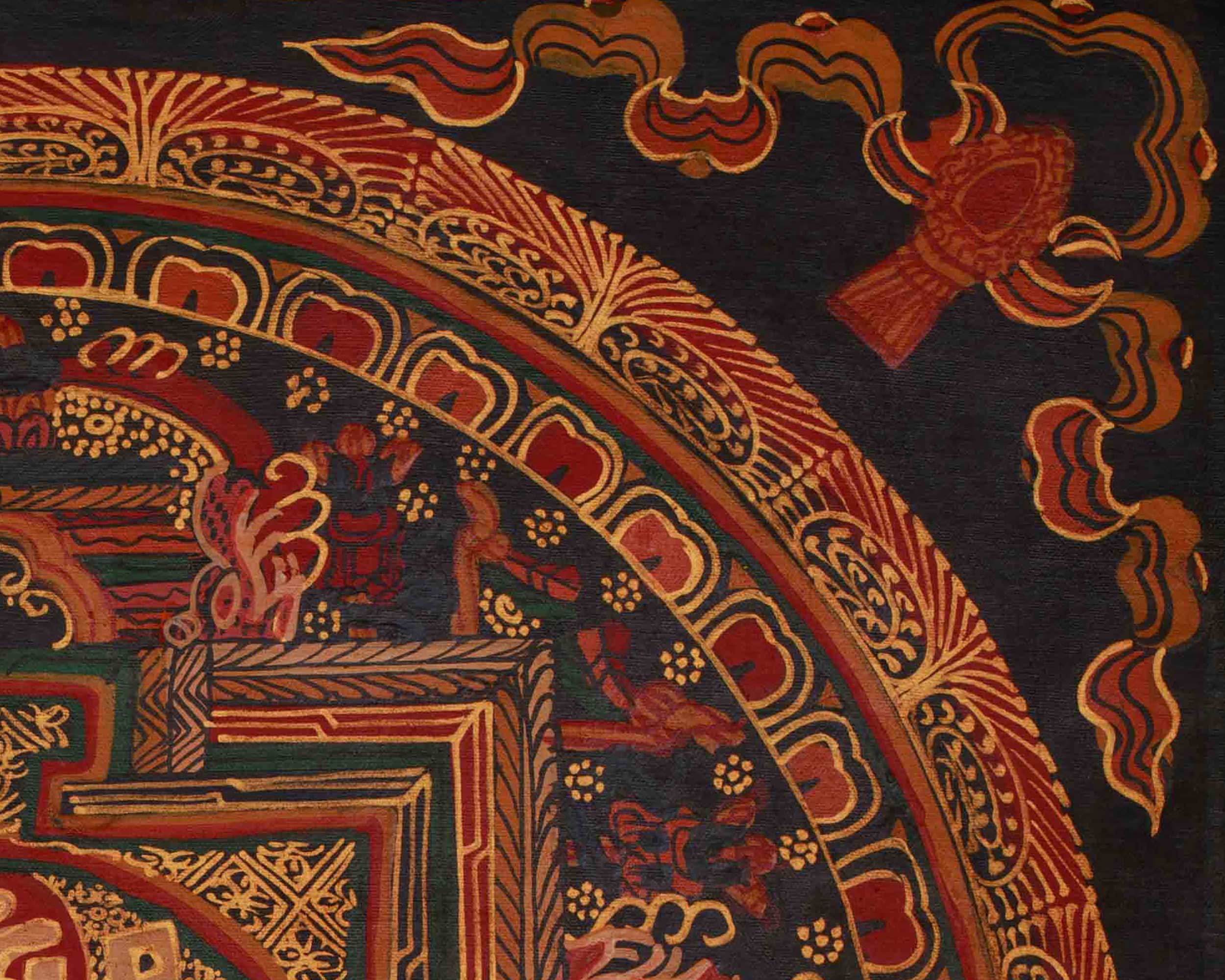 Sacred Traditional Mandala Art | Spiritual Awakening | Traditional Artwork