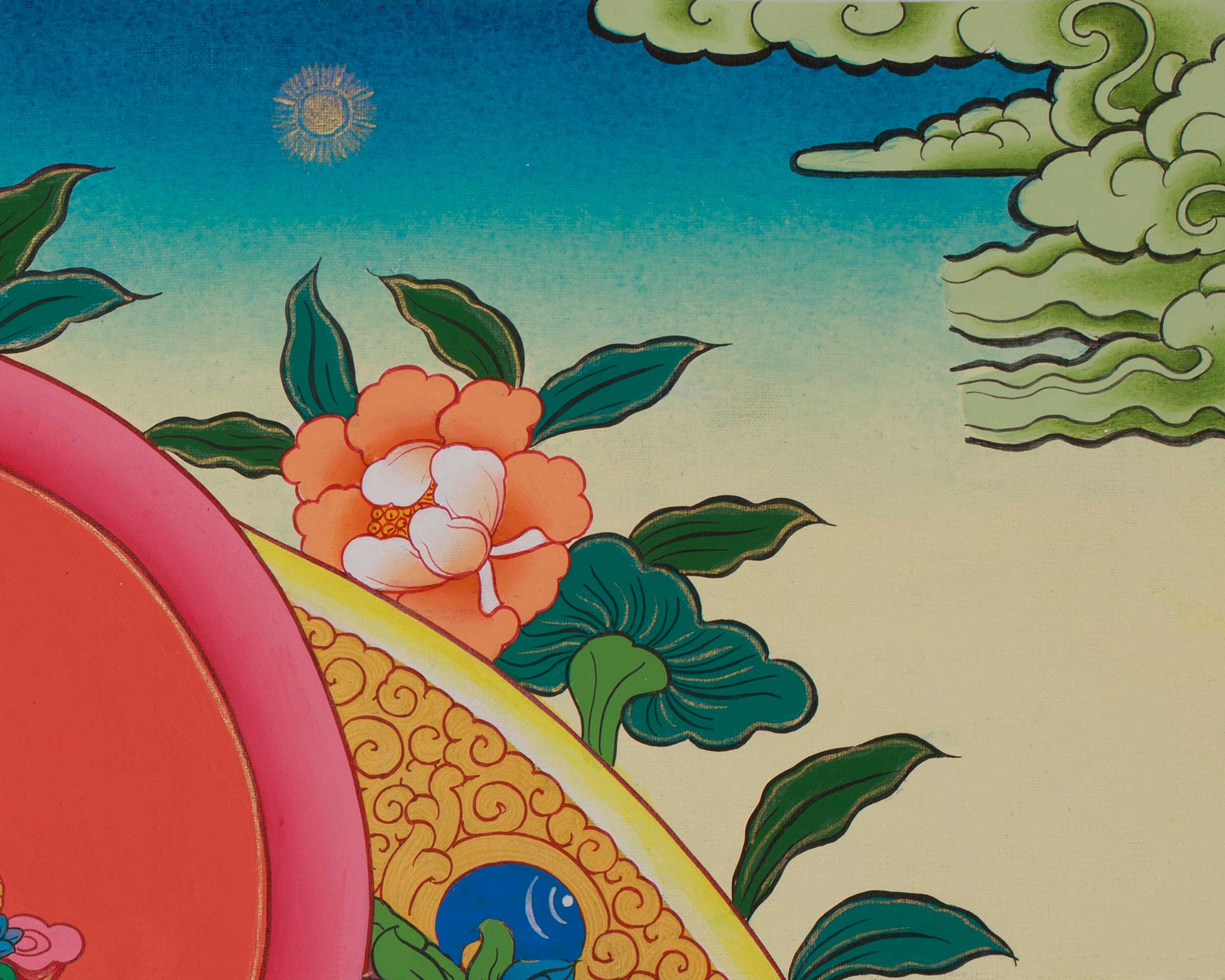 Buddhist Green Tara Art | Shyama Tara | Protection Deity