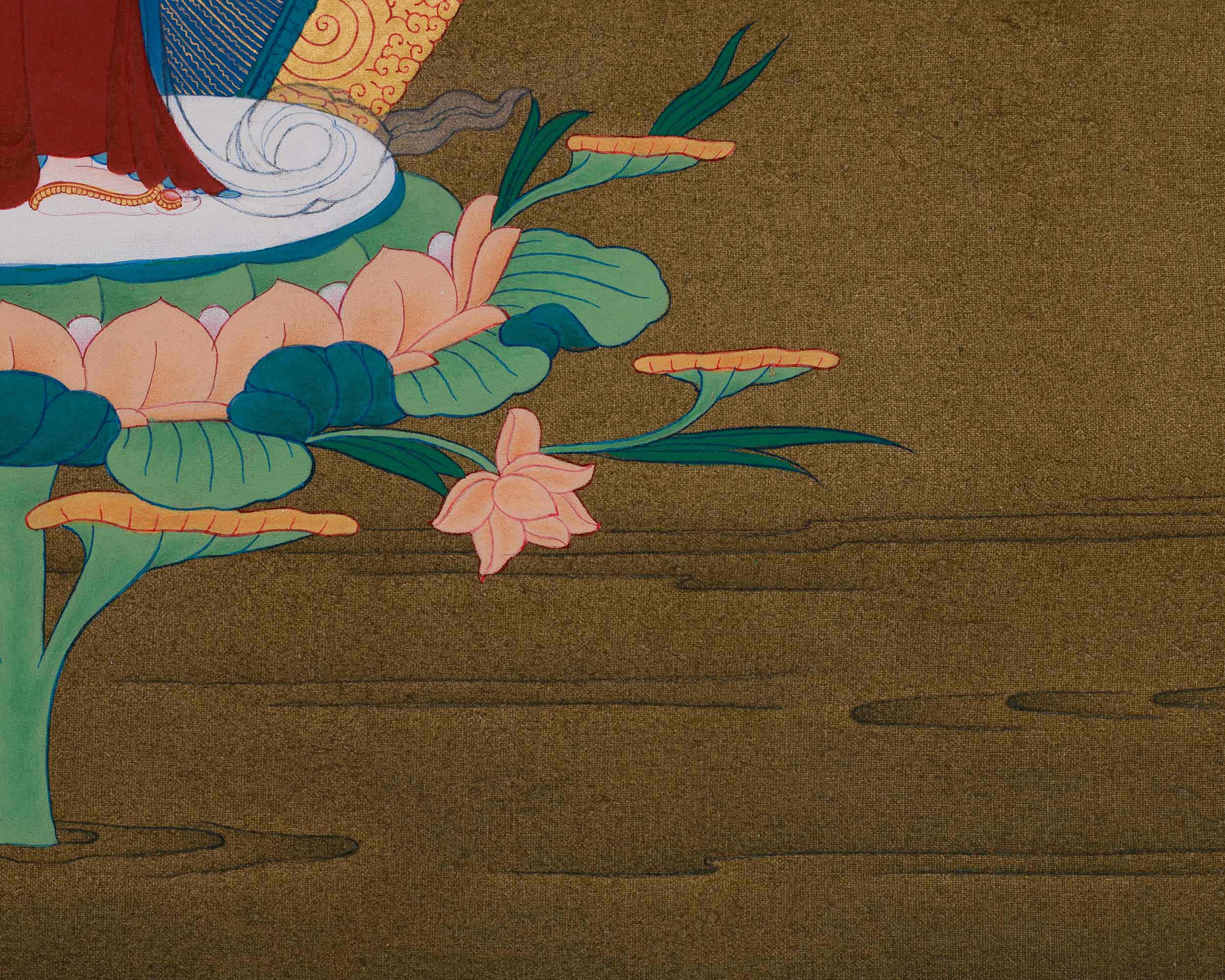 Buddhist Deity 1000 Armed Chenrezig | Avalokiteshvara Art