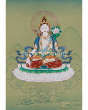 Healing Deity White Tara Artwork 