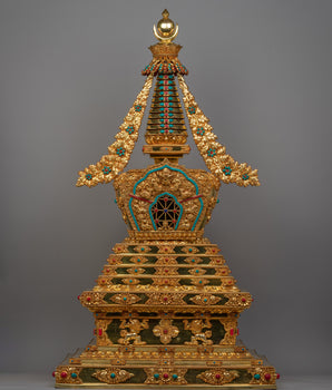 Tibetan Buddhist Enlightenment Stupa 