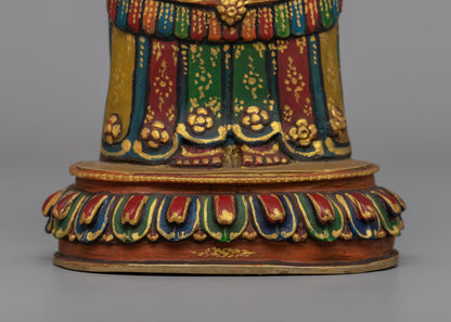 Buddhist Macchindranath Sculpture | Traditional Perfect Artwork for Spiritual Blessings