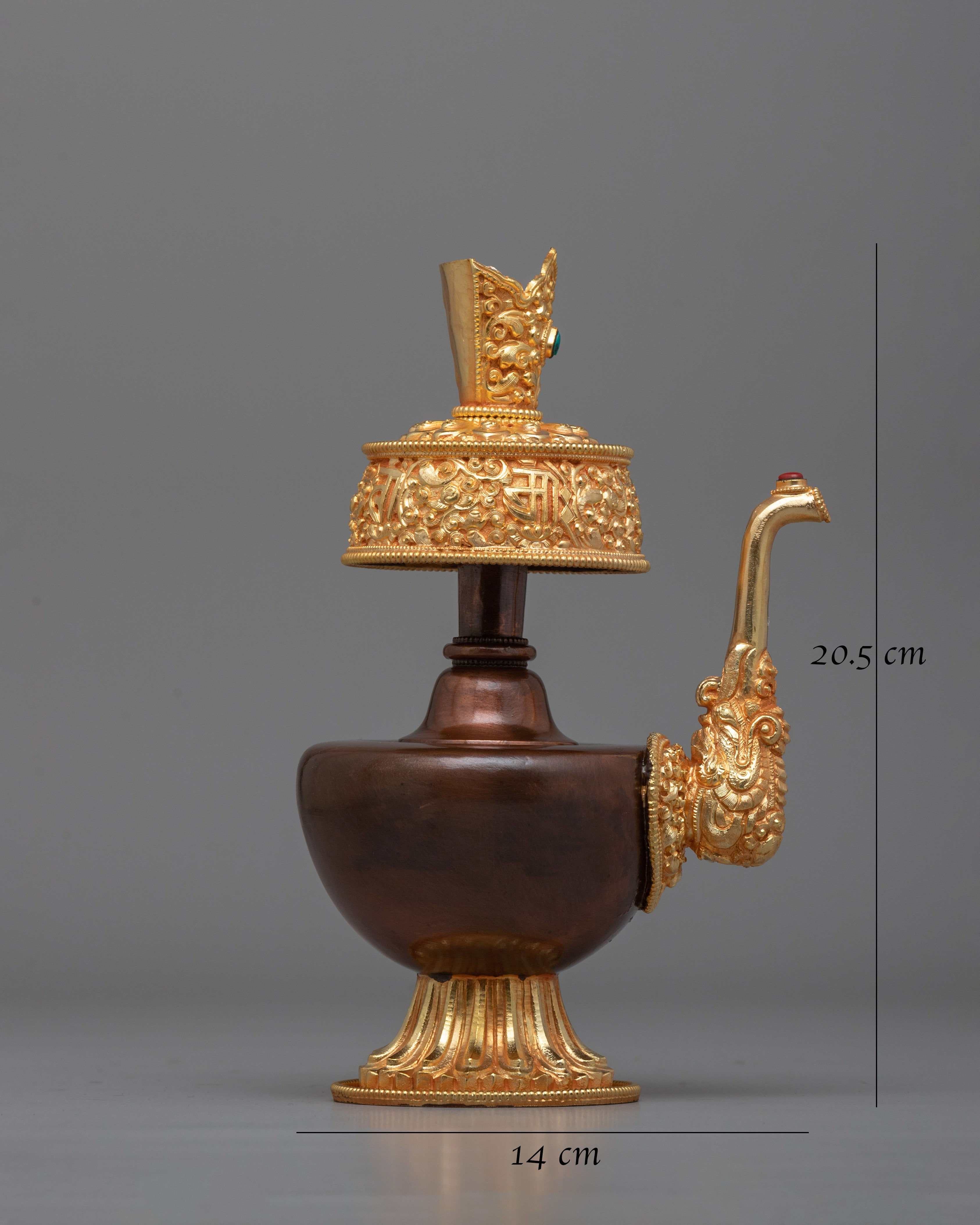 Bhumba Set for Ritual Ceremonies and Altars | Buddhist Ritual Water Vessels for Sacred Offerings | Sacred Water Vessel Set