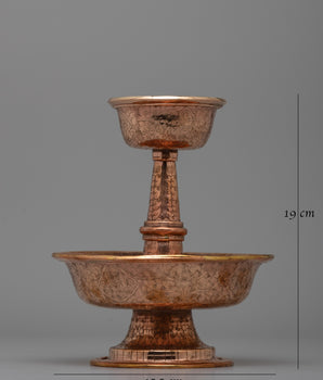 Serkyem Water Offering Set | Sacred Tool for Prayers, Meditation, and Blessings