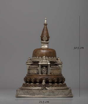 Sacred Traditional Newari Style Stupa | Symbol of Devotion and Inner Peace
