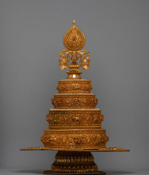 Tibetan Buddhist Mandala Offering Set