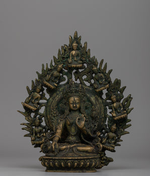 White Tara Buddhist Statue 