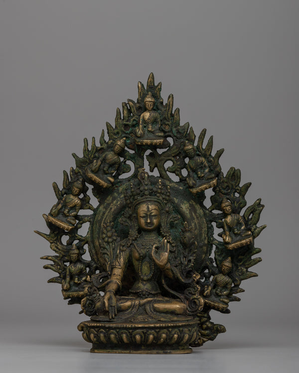 White Tara Buddhist Statue 