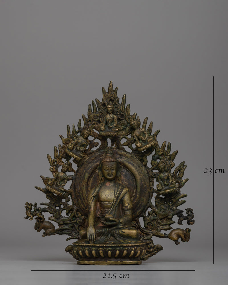 Sacred Shakyamuni Buddha Statue | Traditional Tibetan Art for Inner Peace and Wisdom