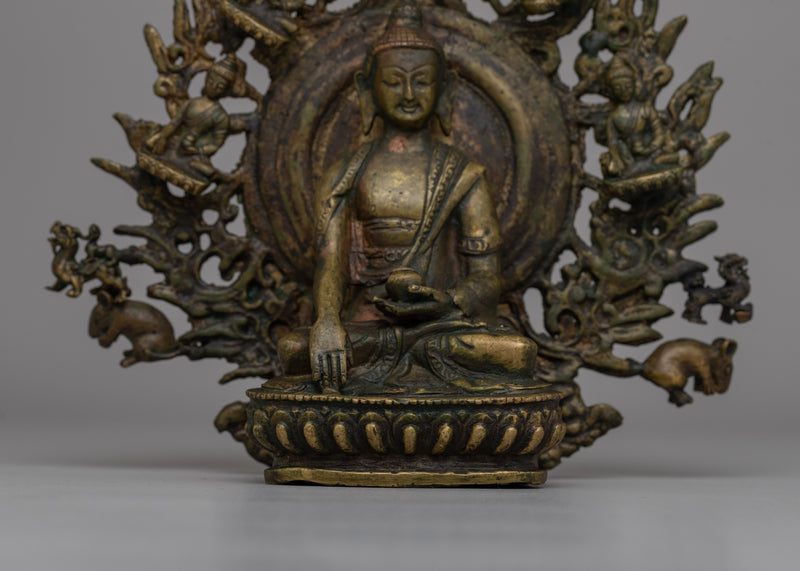 Sacred Shakyamuni Buddha Statue | Traditional Tibetan Art for Inner Peace and Wisdom