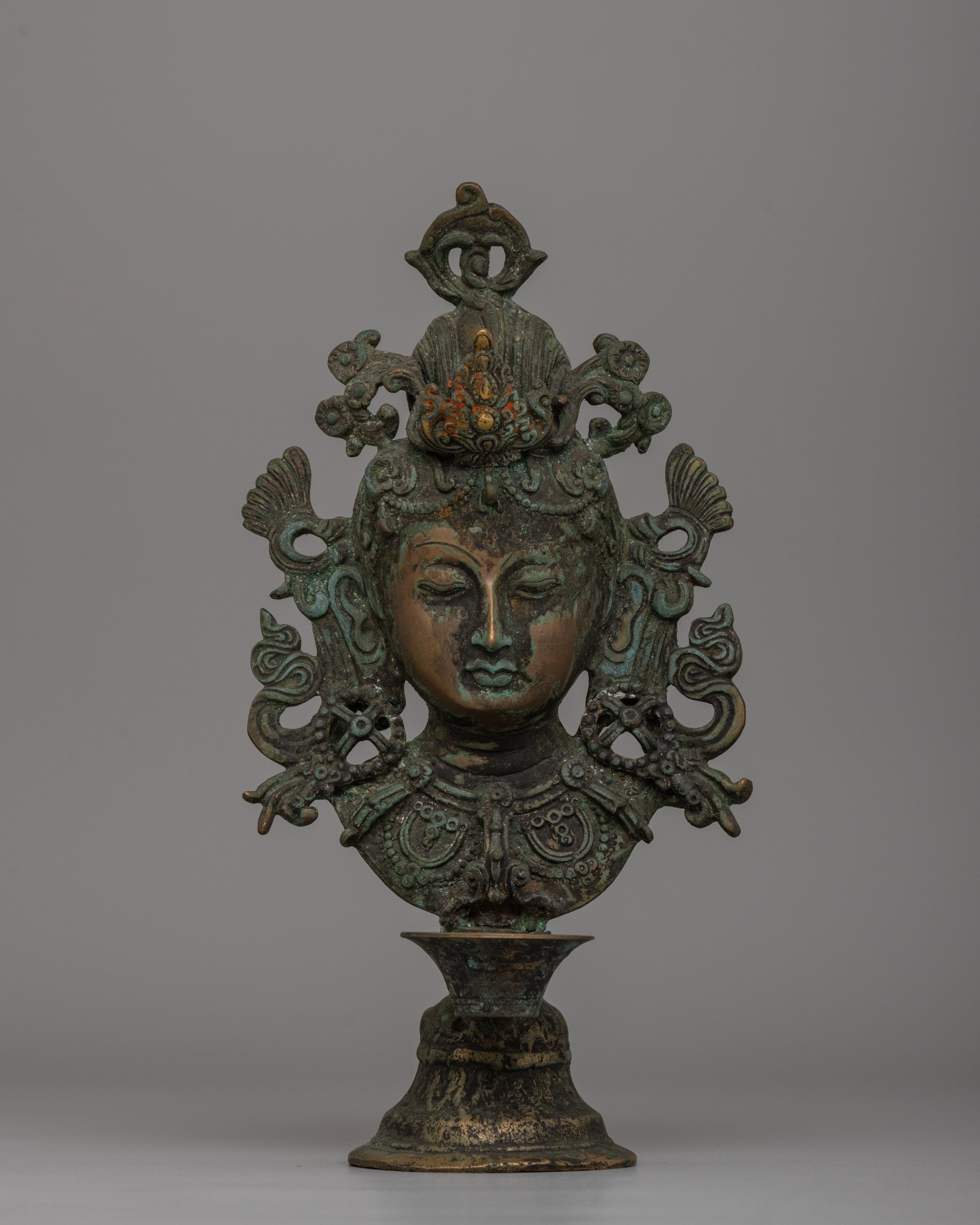Buddhist Tara Oil Lamp