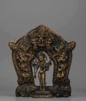 Traditional Buddhist Standing Tara Statue