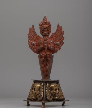 Sacred Brass Phurba | Traditional Buddhist Ritual Dagger for Altar and Ceremonial Use