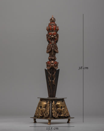handcrafted Phurba