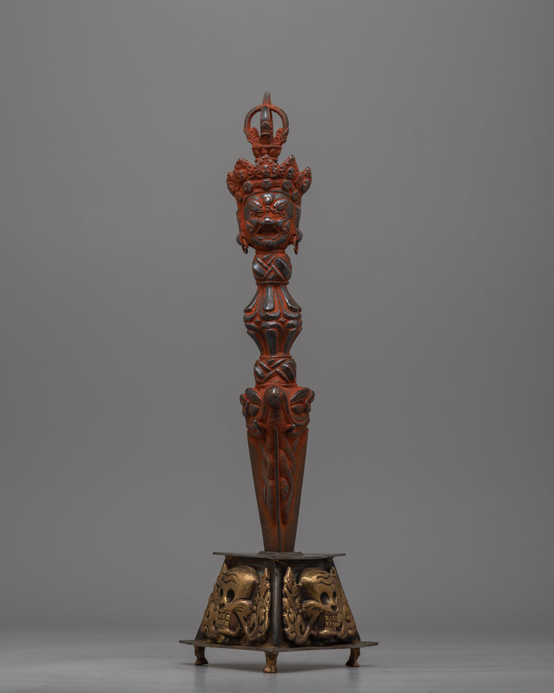 Traditional Buddhist Ritual Dagger Phurba 