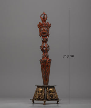 Traditional Buddhist Ritual Dagger Phurba | Sacred Tibetan Tool for Energy Work