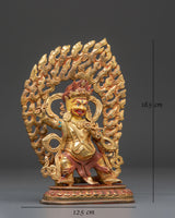 Golden Vajrapani Statue: The Protector of Buddha