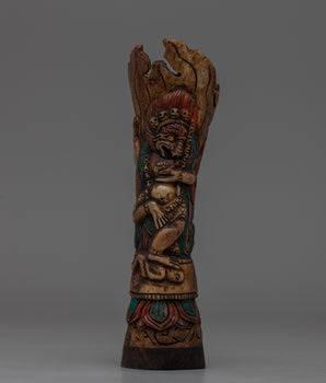 Handcrafted Mahakala Protector Statue 
