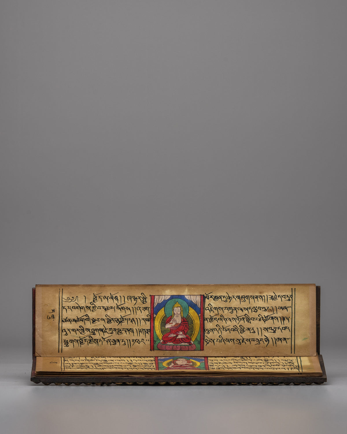 Handcrafted Tibetan Book Cover with Dragon Motif | Perfect for Spiritual Decor