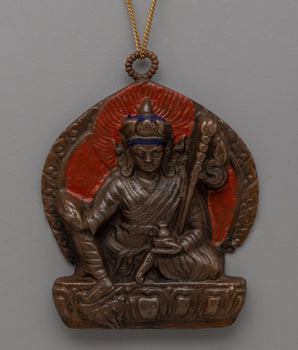 Oxidized Brass Guru Rinpoche Locket 