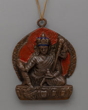 Oxidized Brass Guru Rinpoche Locket