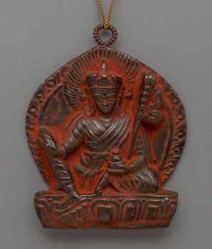 Sacred Buddhist Brass Guru Rinpoche Locket
