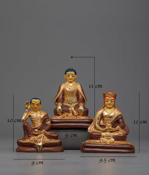 Trio Kagyu Master Set | Embodiment of Spiritual Wisdom