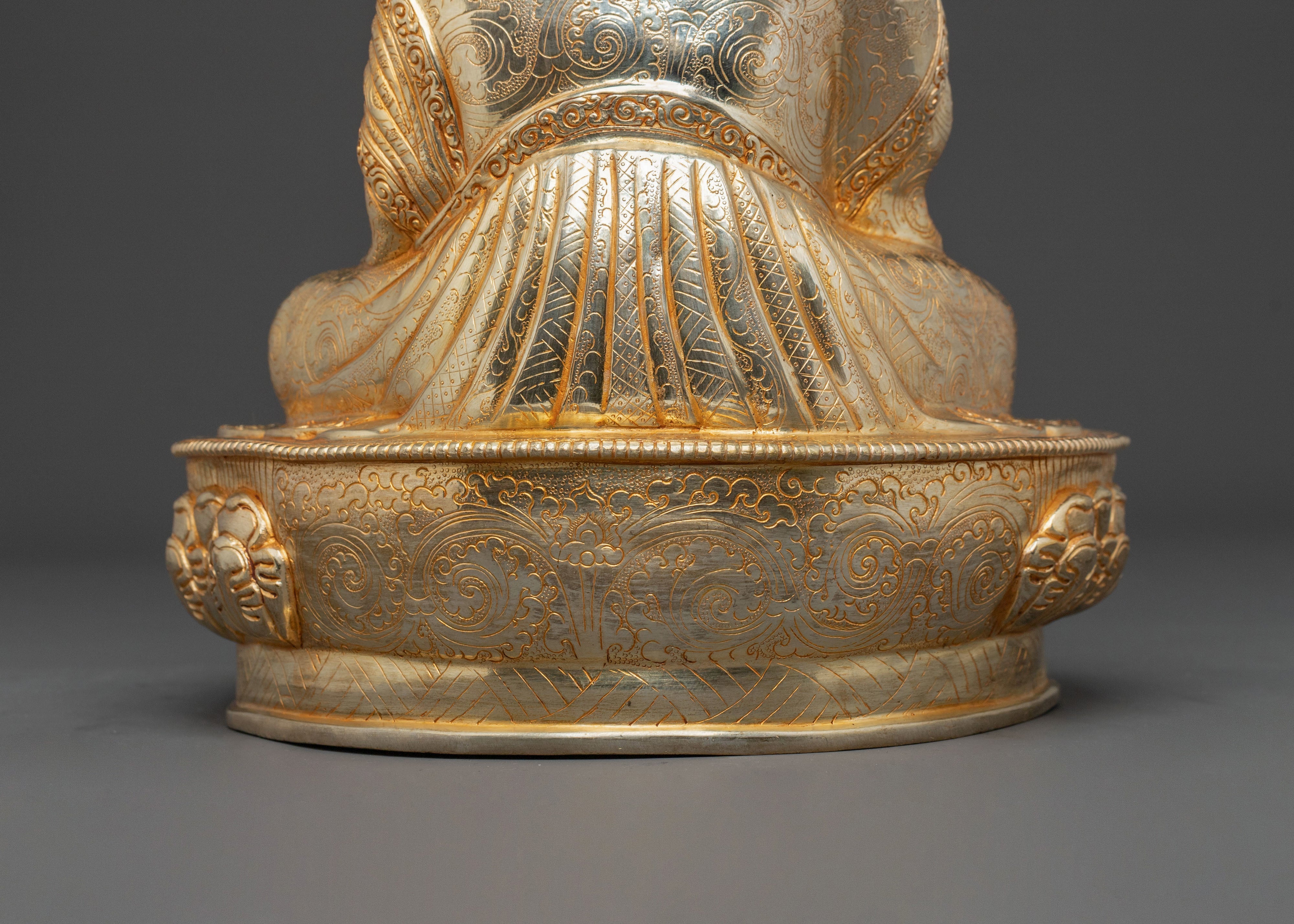 Tibetan Guru Tsokye Dorje Statue | Sacred Buddhist Figure