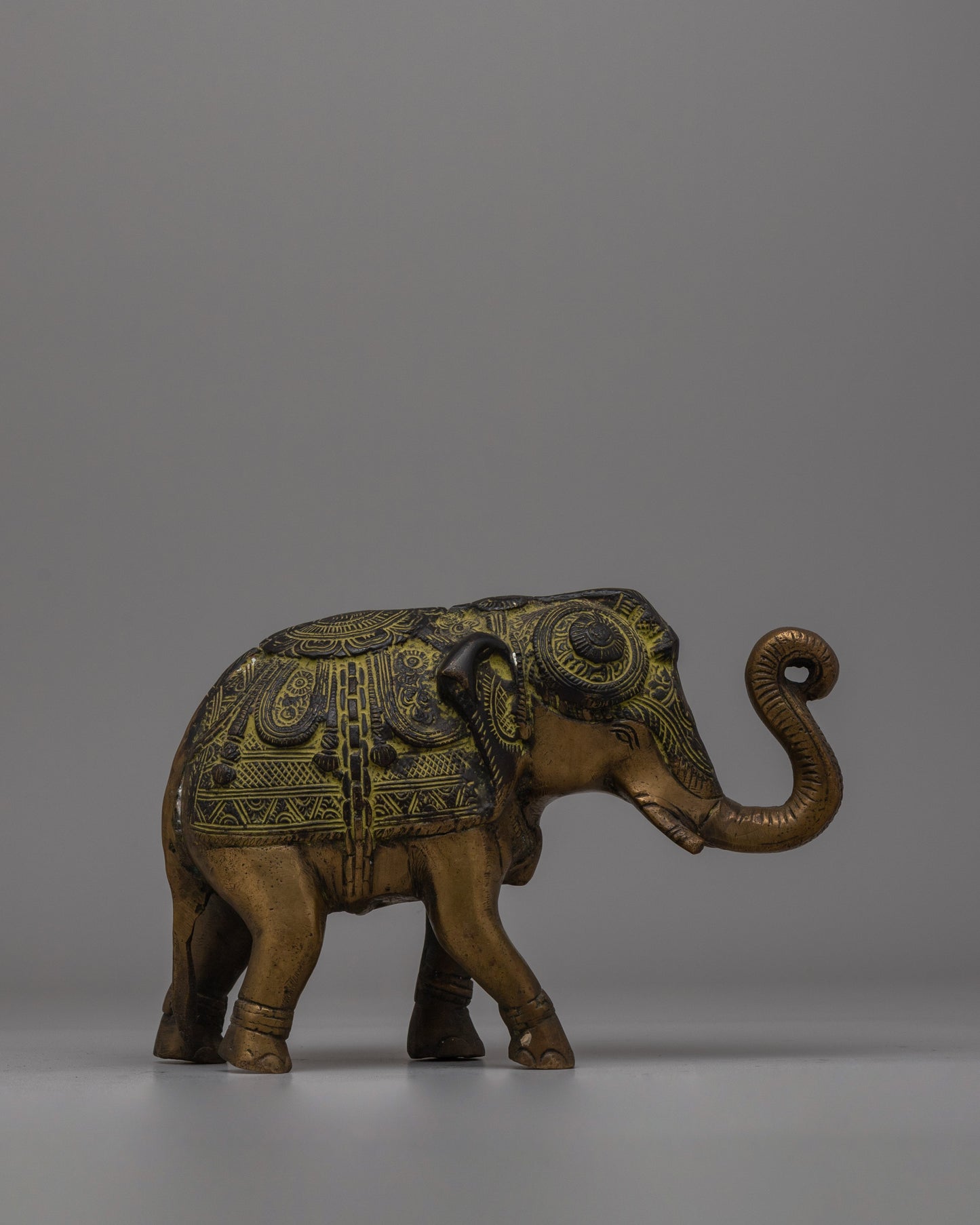 Brass Elephant Figurines | Symbol of Strength and Wisdom