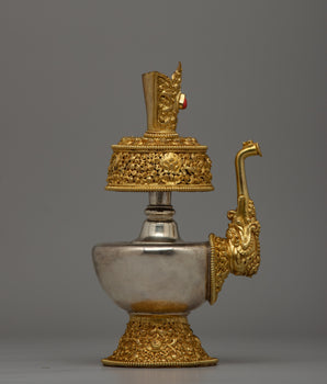 Cultural Gold and Silver Bhumba Artifact 