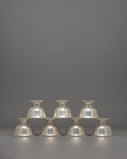 Religious Seven Set Silver Offering Bowl