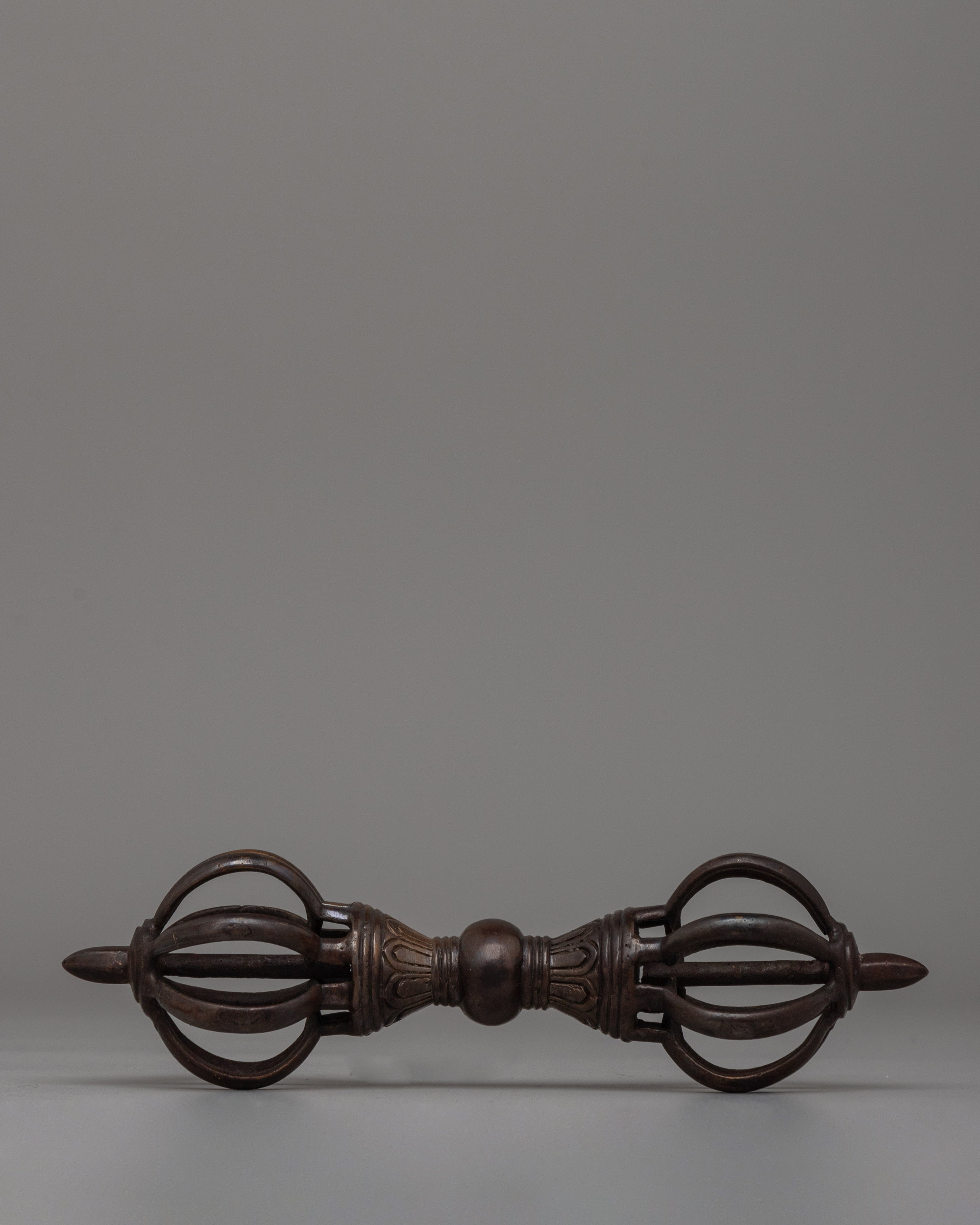 Oxidized Copper Body Vajra