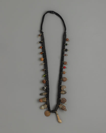 Nepal Shaman Necklace | Artisan-Made Tribal Jewelry for Spiritual Seekers