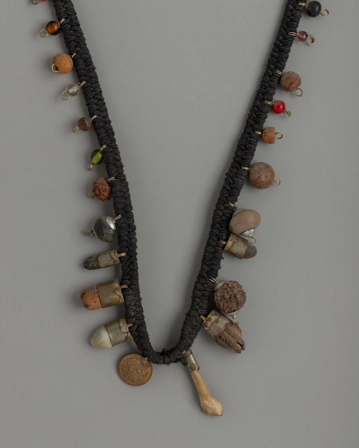 Nepal Shaman Necklace | Artisan-Made Tribal Jewelry for Spiritual Seekers