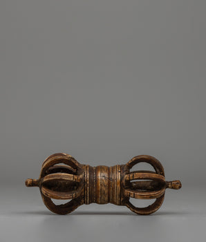 Hand-Carved Buffalo Bone Vajra