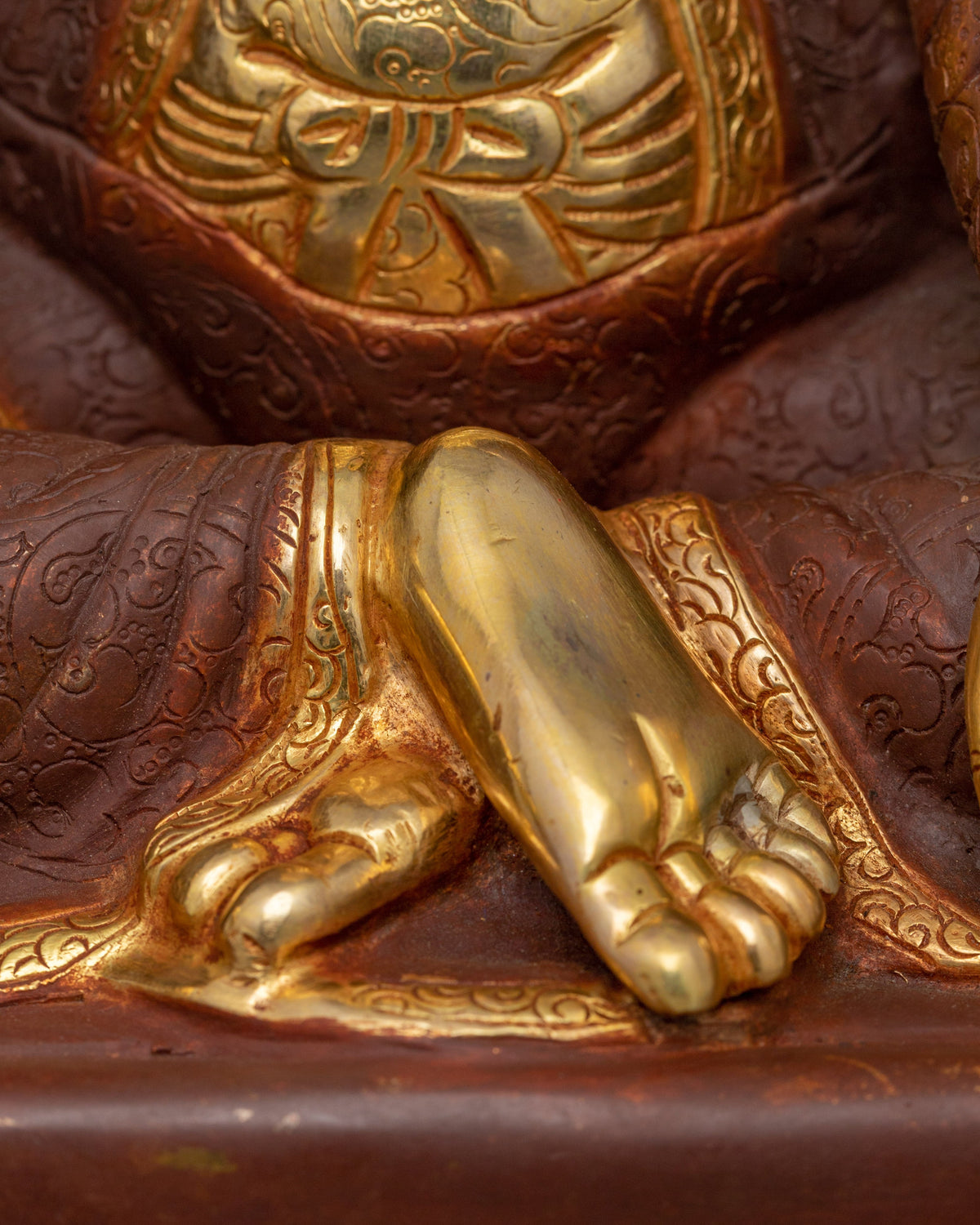 Tibetan Kagyu Master Set Figurine | Marpa, Milarepa, Gampopa Statue Set