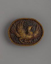 Gold-Plated Copper Belt Buckle