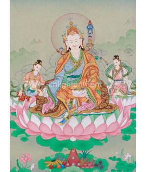 rinpoche-with-mandarva-and-yeshe-tsogyal