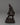 Handcrafted Oxidized Copper Standing Black Dzambhala Statue |  A Wealth Deity for Abundance