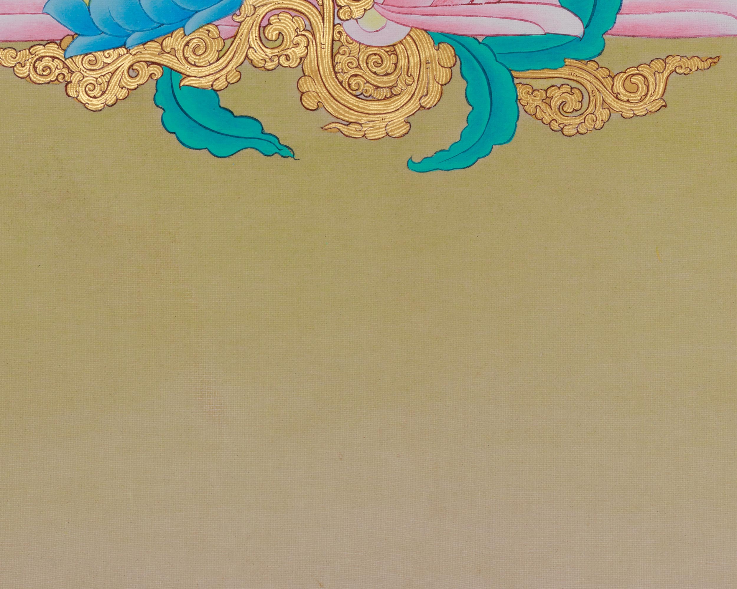 Shyama Tara Art | Green Tara | Compassion Goddess | Wall Hanging