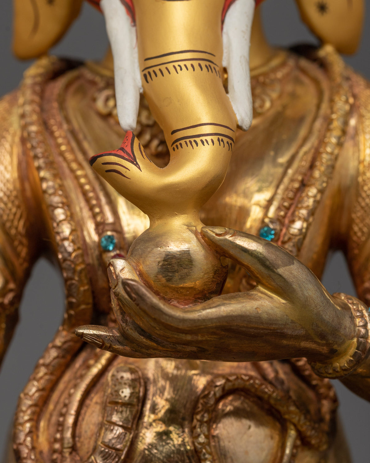 Elephant Headed Hindu Deity Ganesha | Himalaya Nepal Lord Ganpati Idol