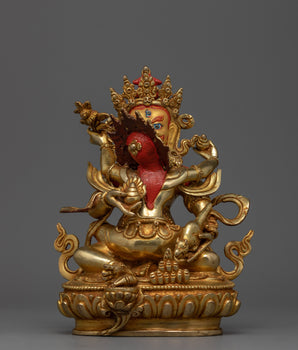 red-dzambhala-statue