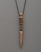 Hand-Carved Buffalo Bone Buddhist Locket