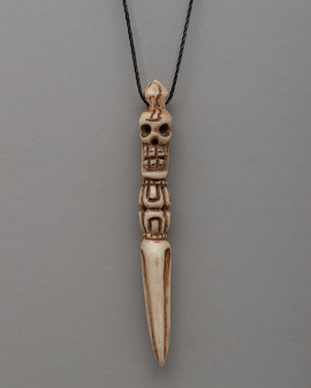Handmade Buffalo Bone Buddhist Locket