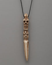 Handmade Buffalo Bone Buddhist Locket