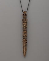Buffalo Bone Hand-Carved Phurba Locket