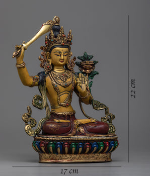 The Mañjuśrī Statue | Immerse yourself in the enlightened