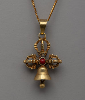 Double Dorje Bell Locket