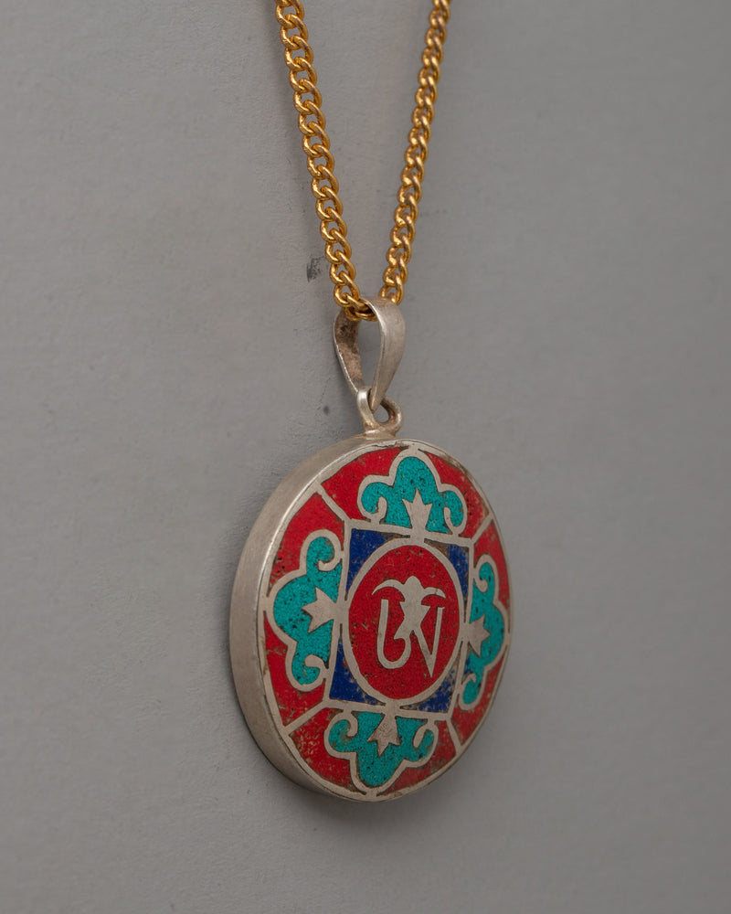 Traditional Stunning Buddhist locket | Spiritual Jewelry for Meditation and Protection