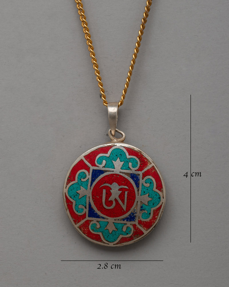 Traditional Stunning Buddhist locket | Spiritual Jewelry for Meditation and Protection